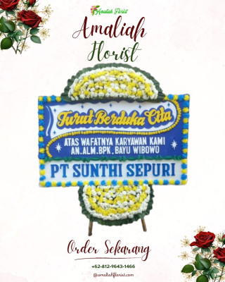 Papan Bunga Duka di Kaur Selatan