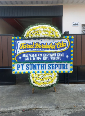 Papan Bunga Duka di Kaur Selatan
